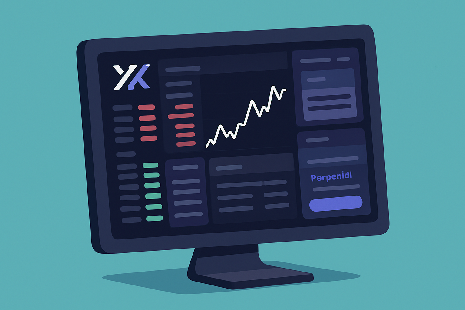 The dYdX trading interface highlighting margin and perpetual contract features on a Layer-2 decentralized exchange.
