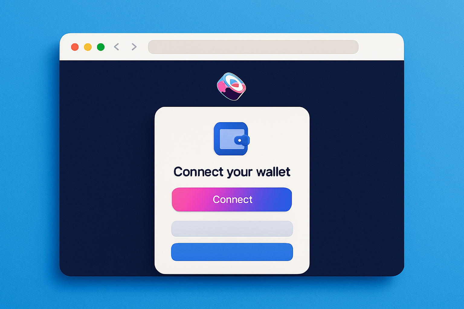 Screenshot of Sushiswap homepage with wallet connection prompt