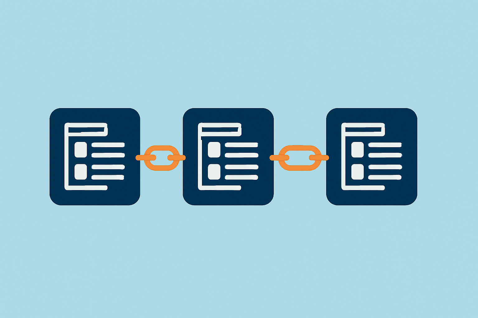 Diagram illustrating how transactions are bundled into blocks and linked sequentially in the blockchain