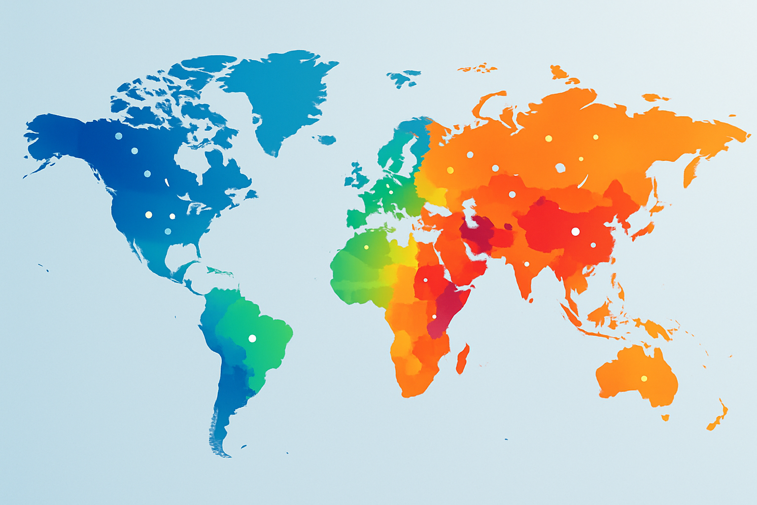 A visual representation of global crypto adoption rates, highlighting key regions and growth patterns.